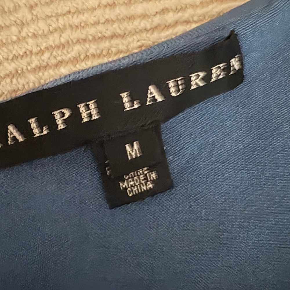 Ralph Lauren Black Label Blue Top
